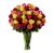 Florero de Rosas  X 36 - Multicolor